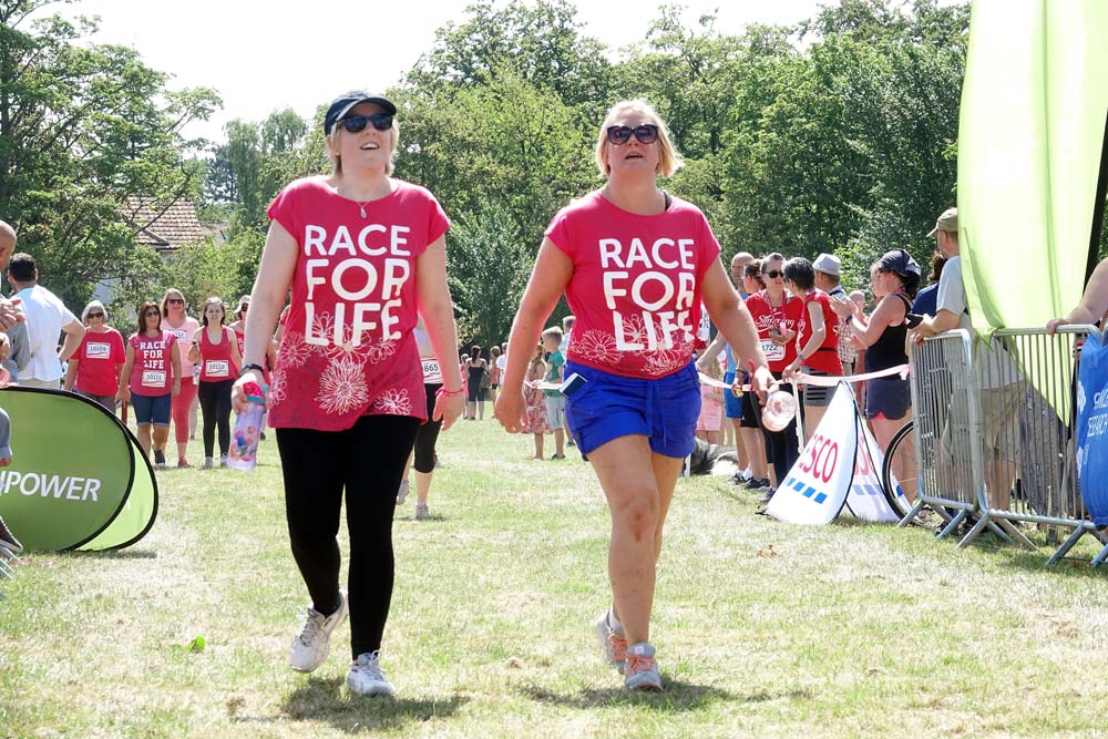 race for life Harrogate cancer research