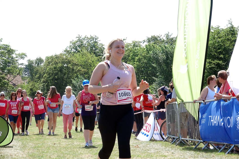 race for life Harrogate cancer research