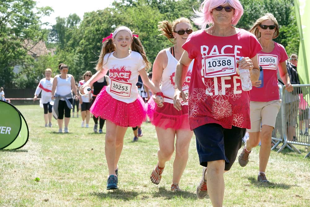 race for life Harrogate cancer research