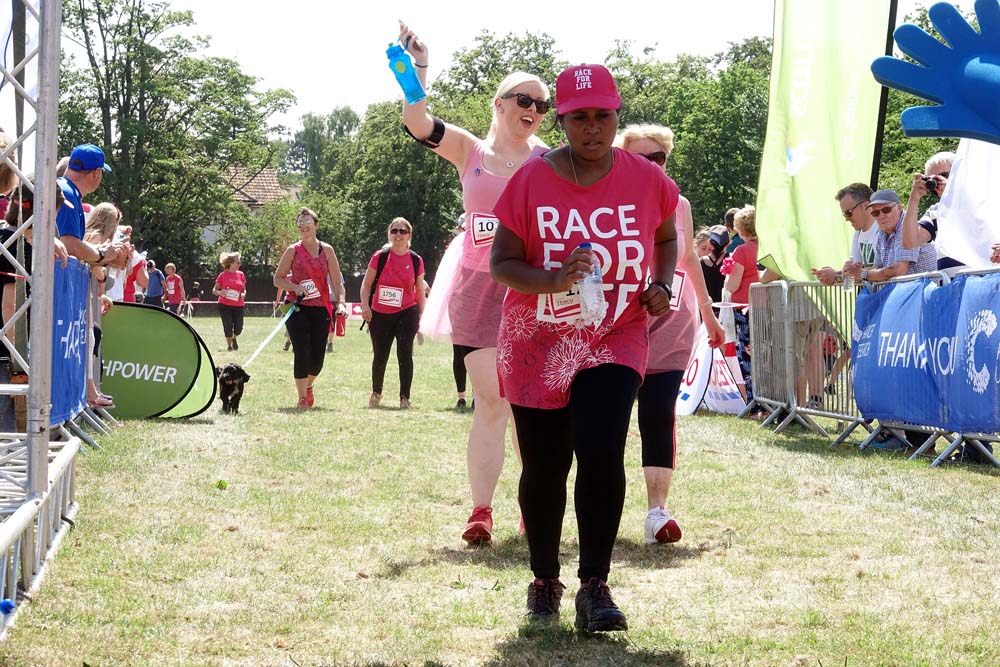 race for life Harrogate cancer research