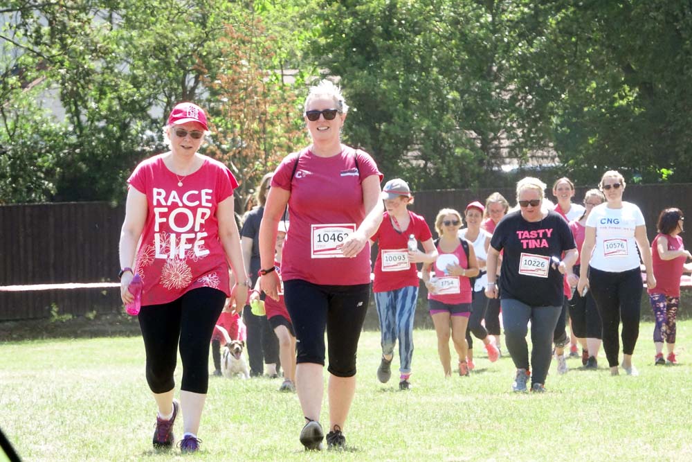 race for life Harrogate cancer research