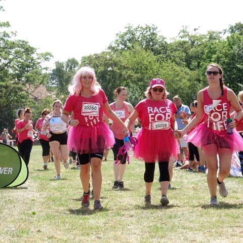 race for life Harrogate cancer research