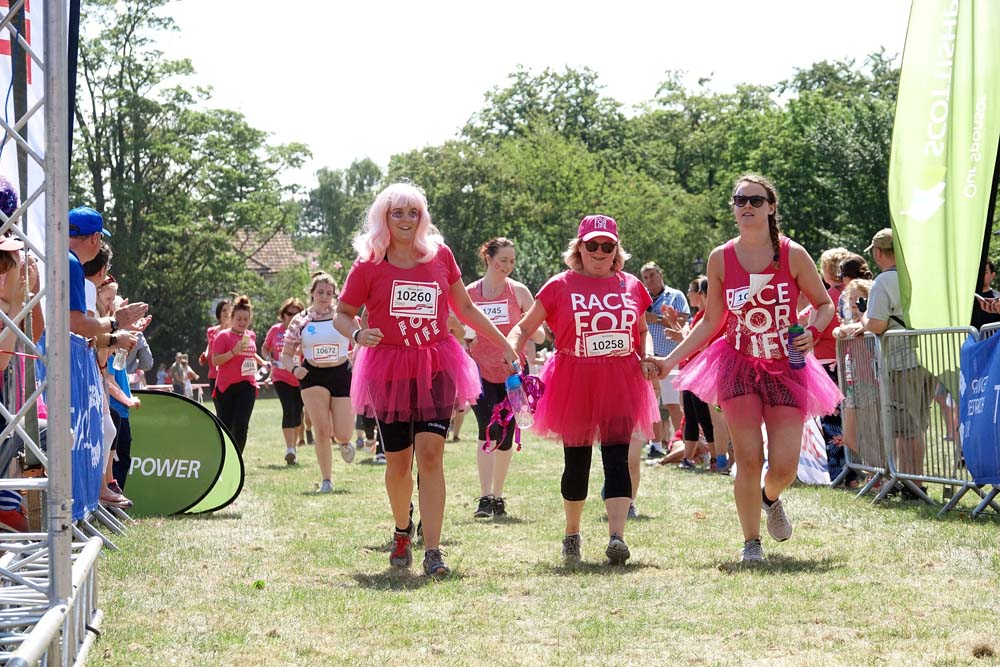 race for life Harrogate cancer research