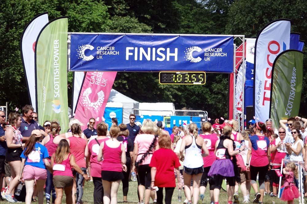 race for life Harrogate cancer research