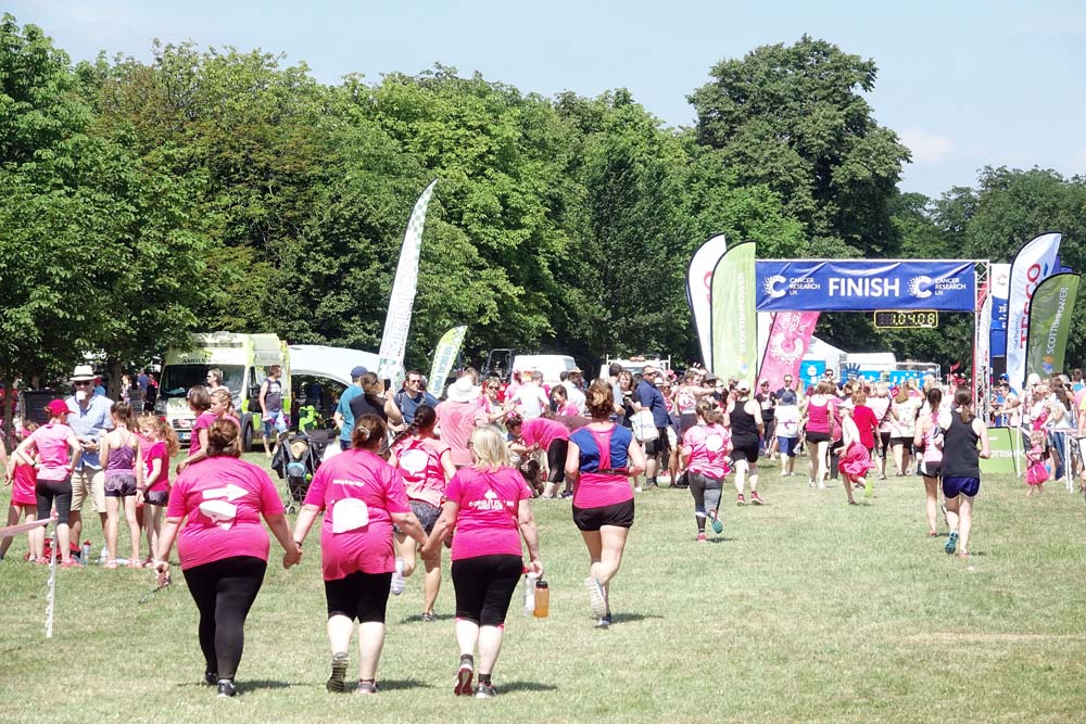 race for life Harrogate cancer research