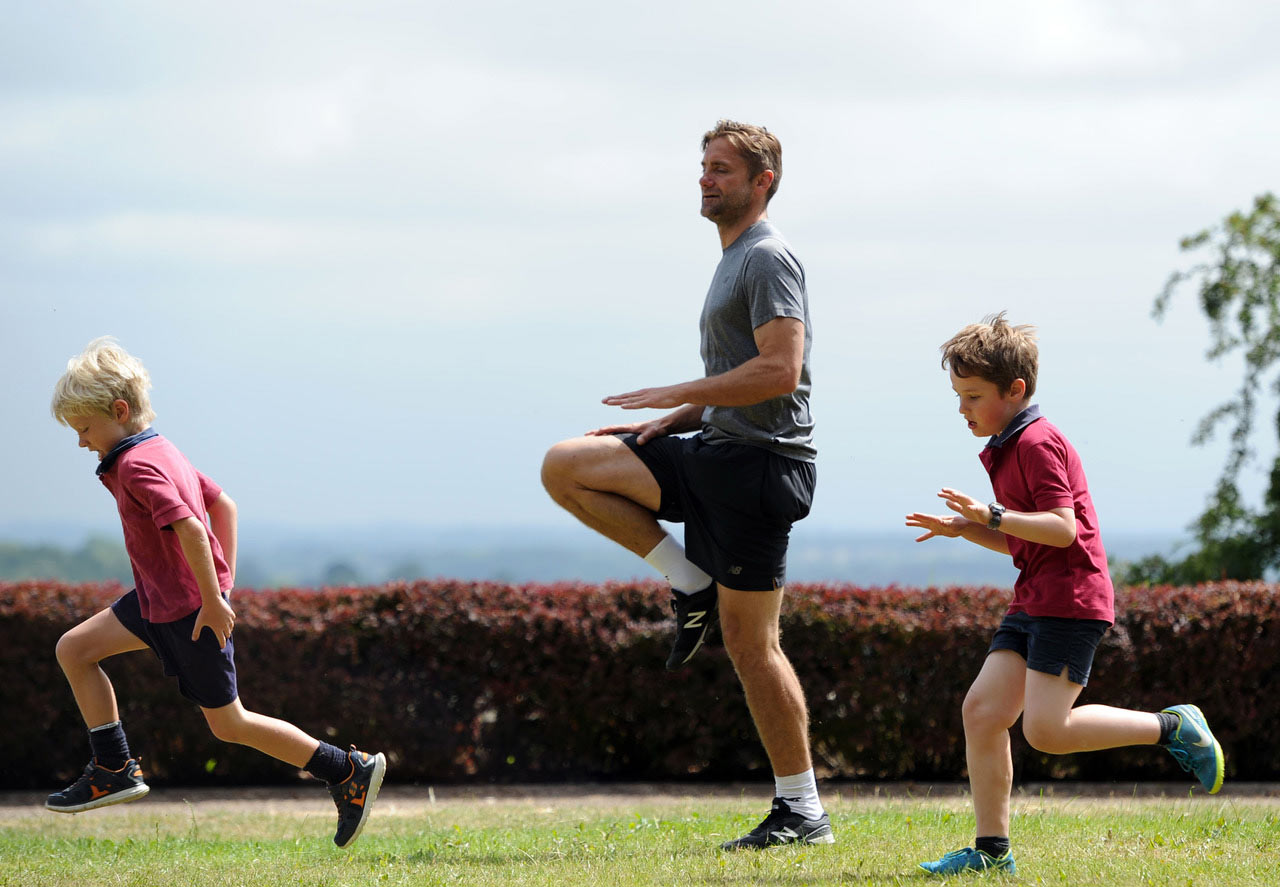 Former England goalkeeper inspires pupils at Harrogate’s Belmont Grosvenor School as World Cup fever grips the nation