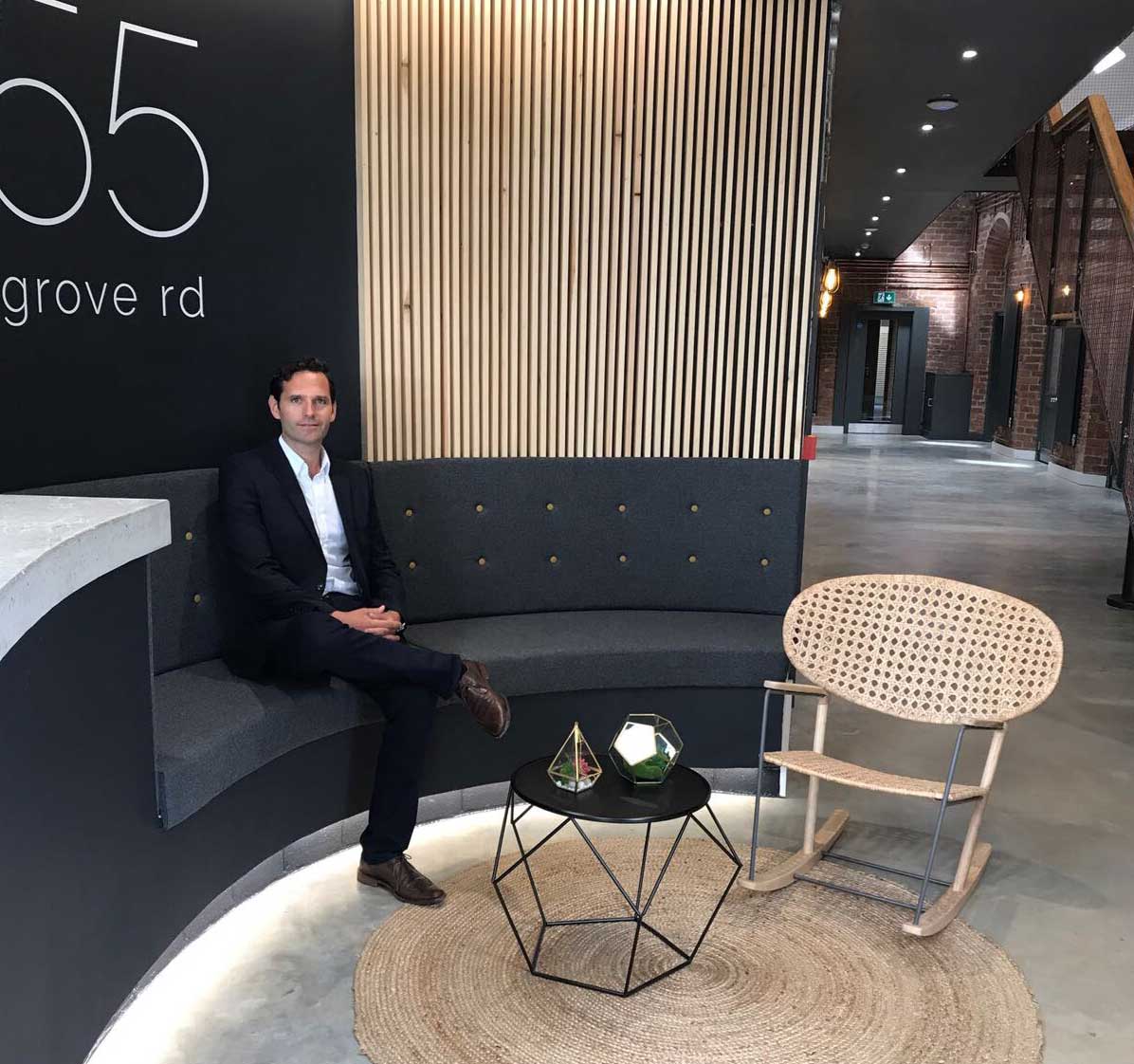 Entrepreneur Robert Fearnley spent £1.5m developing 55 Grove Road after spotting a gap in the market for high-end, contemporary office space in Harrogate