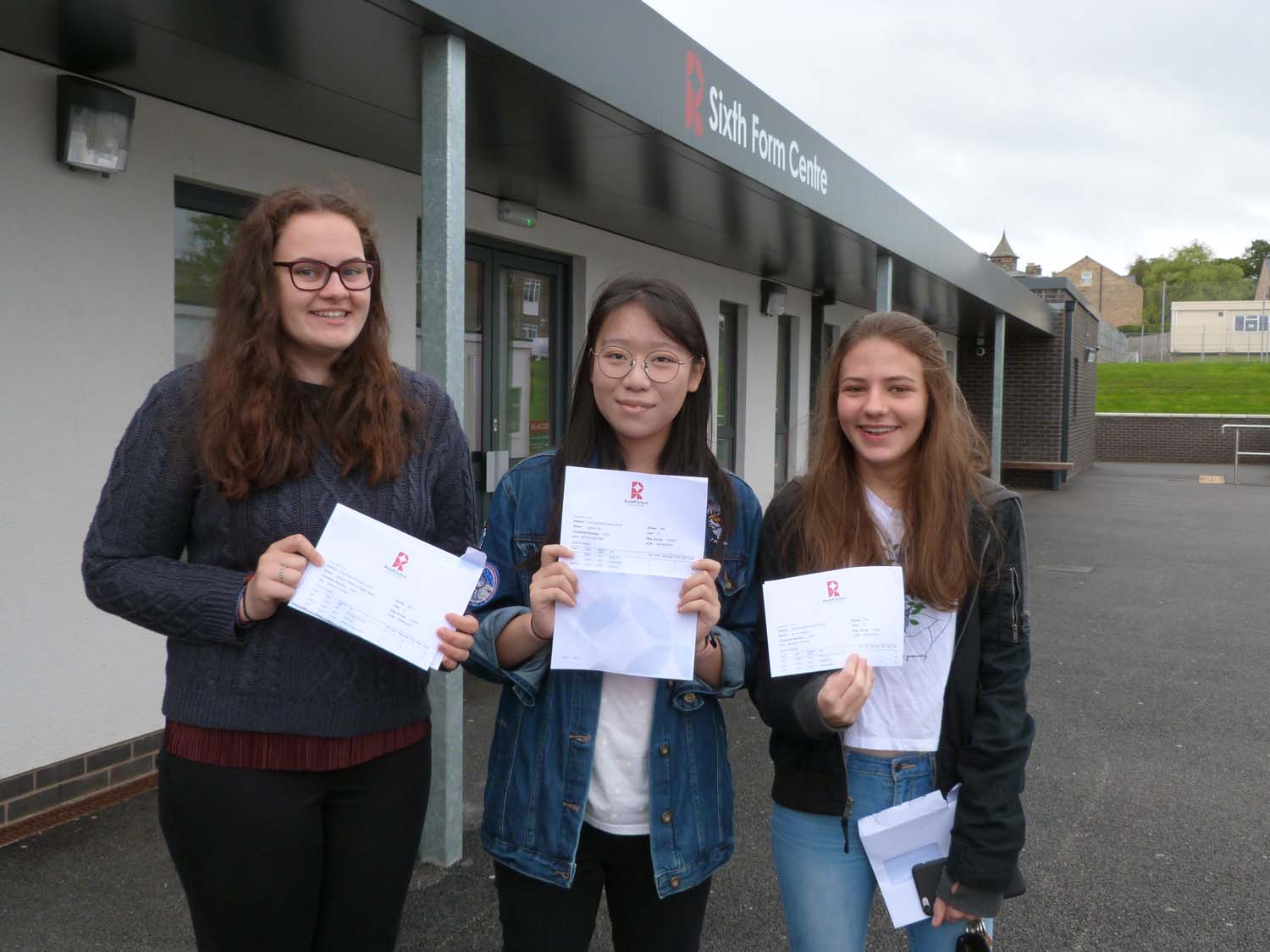 Beth Higlett (ABC), Joanne Ho (A*AB) and Anna Robbins (ACE) achieved the results they needed for their first choice university courses. Beth will study Philosophy at Sheffield, Joanne begins her career as a vet at the Royal Veterinary College, and Anna will study animation at Northumbria