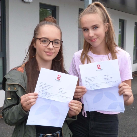 Georgia Booth and Ella Jameson achieved the results they need for courses in Counselling & Psychology at Leeds Trinity, and Mental Health Nursing at Northumbria