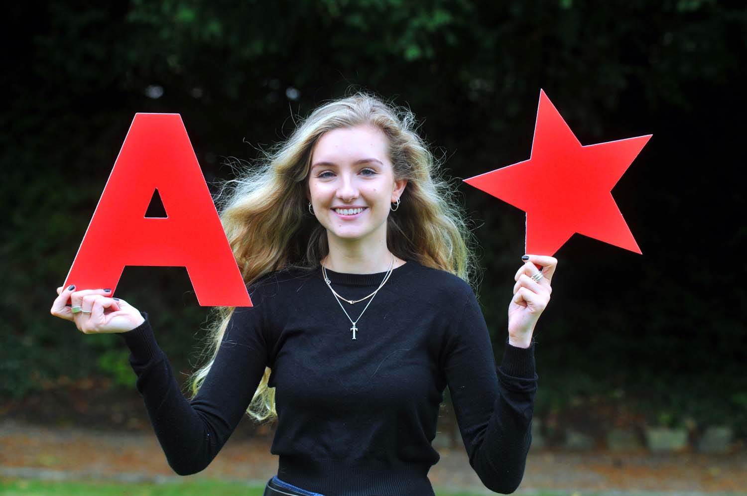 Harrogate Ladies’ College pupil, Tilly Cannon celebrates A* grades and a place at Manchester University