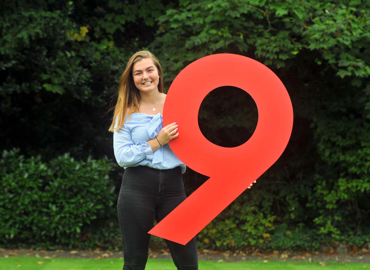 Lucy Irvine, Harrogate Ladies’ College pupil, whose GCSE grades included 6 A*s and an A