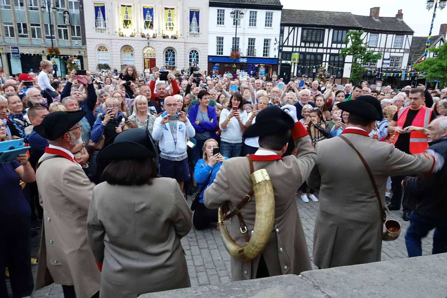 Ripon Hornblowers - Yorkshire Day in Ripon 2018
