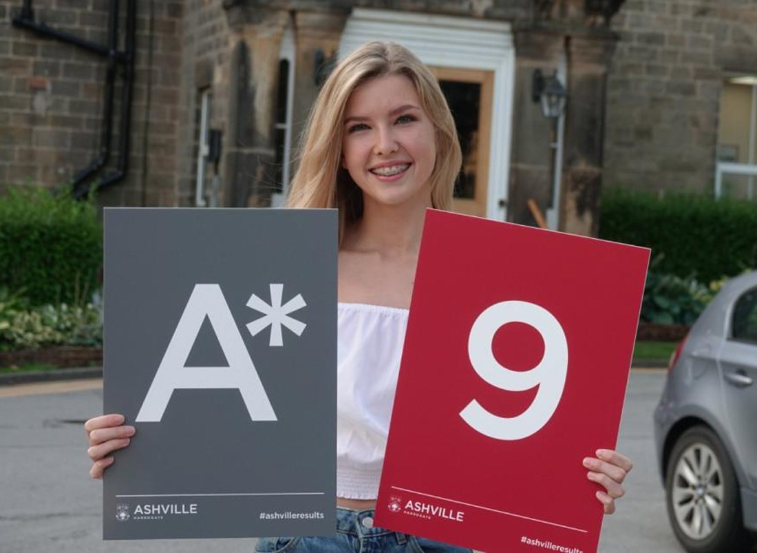 High Nine! Mia Croft achieved nine grades of A* - A or the equivalent 9, 8, 7!