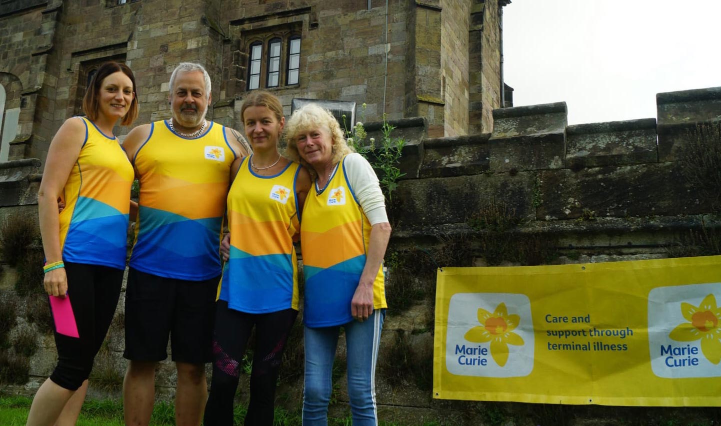 Tri-hards take on Yorshire Warrior for Marie Curie - Ripley Castle