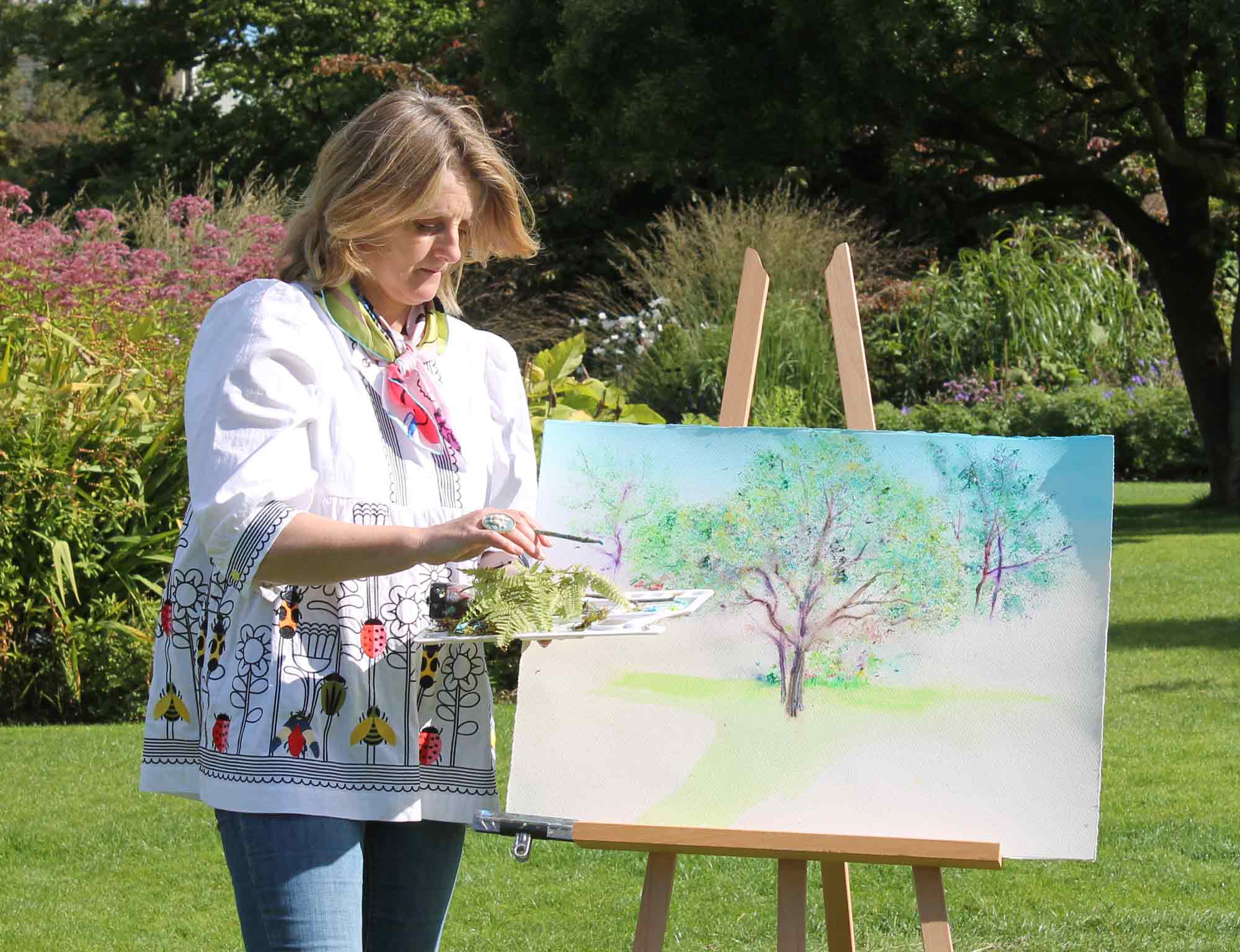 Anita Bowerman at RHS Harlow Carr