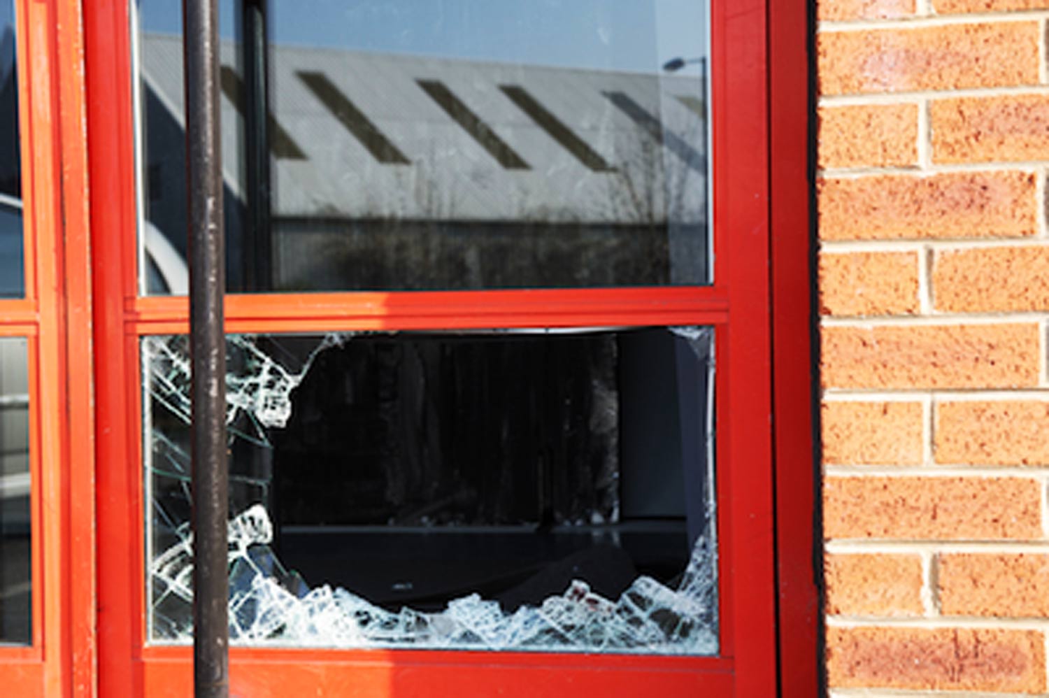 Harrogate broken window