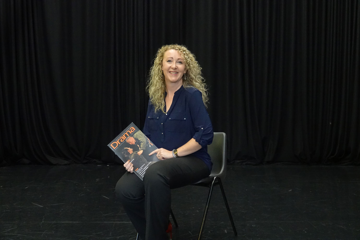 Louise Woodward, Ashville College’s new head of drama and theatre studies
