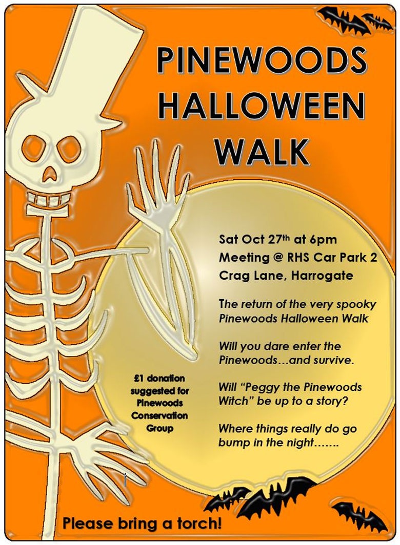 Pinewoods Halloween Walk (where things really go bump in the night)