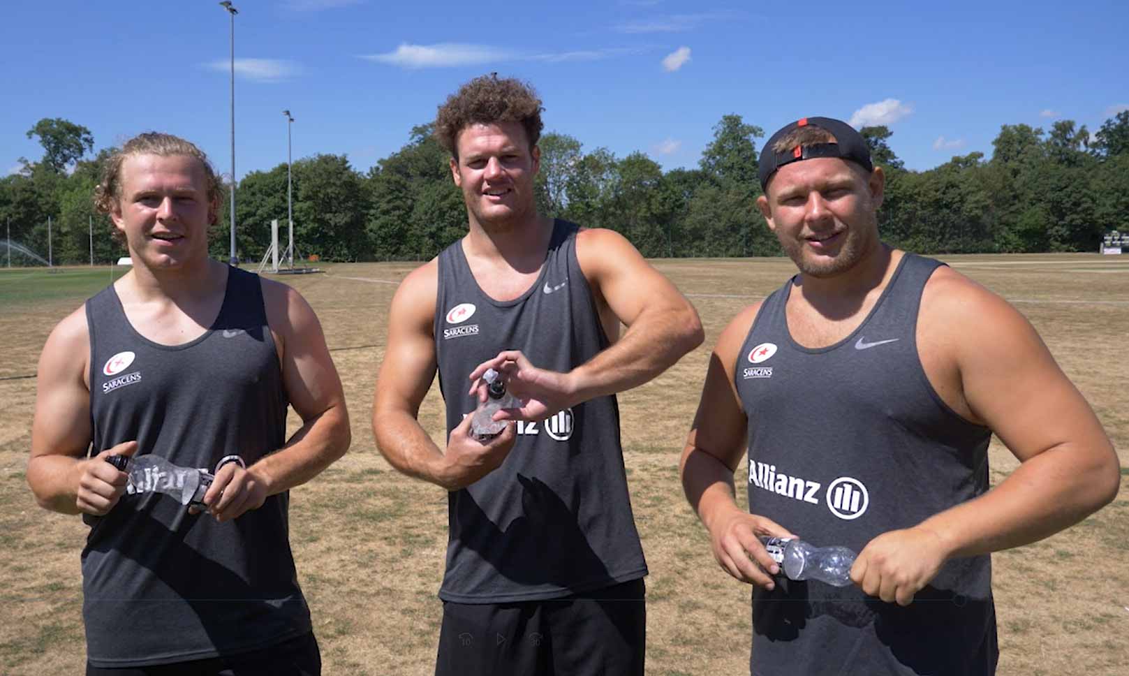 Harrogate Water team up with the Saracens