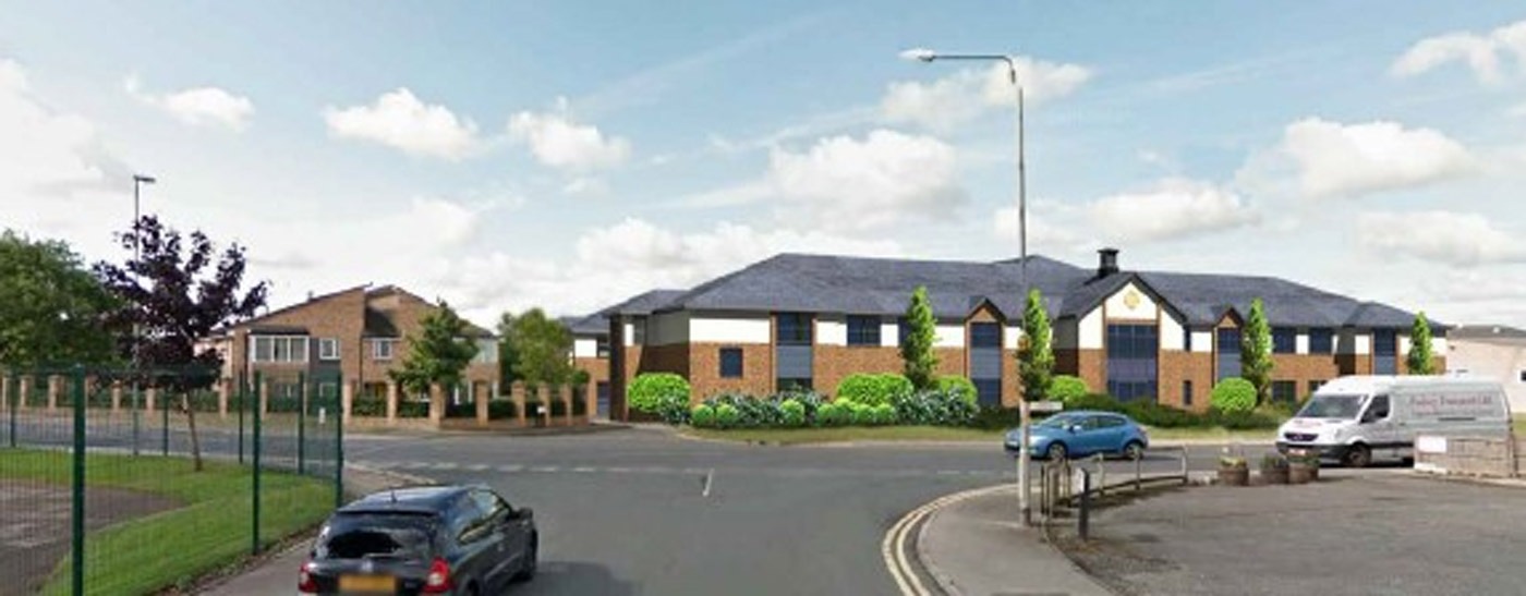 Artist impression of Windsor Court on Sandbeck Way in Wetherby