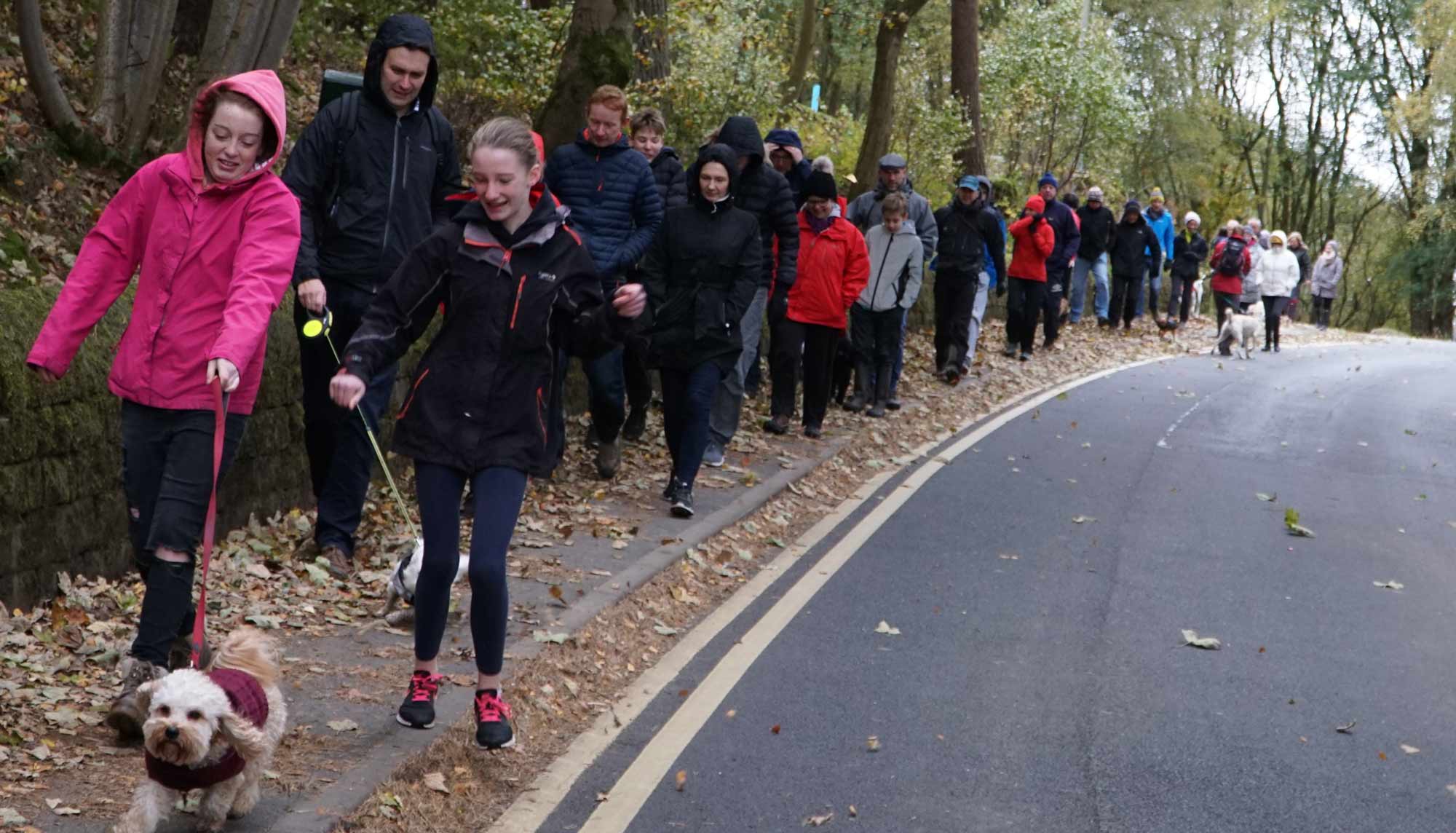 HOPEWALK at Swinsty Reservoir in Memory of Dom Sowa