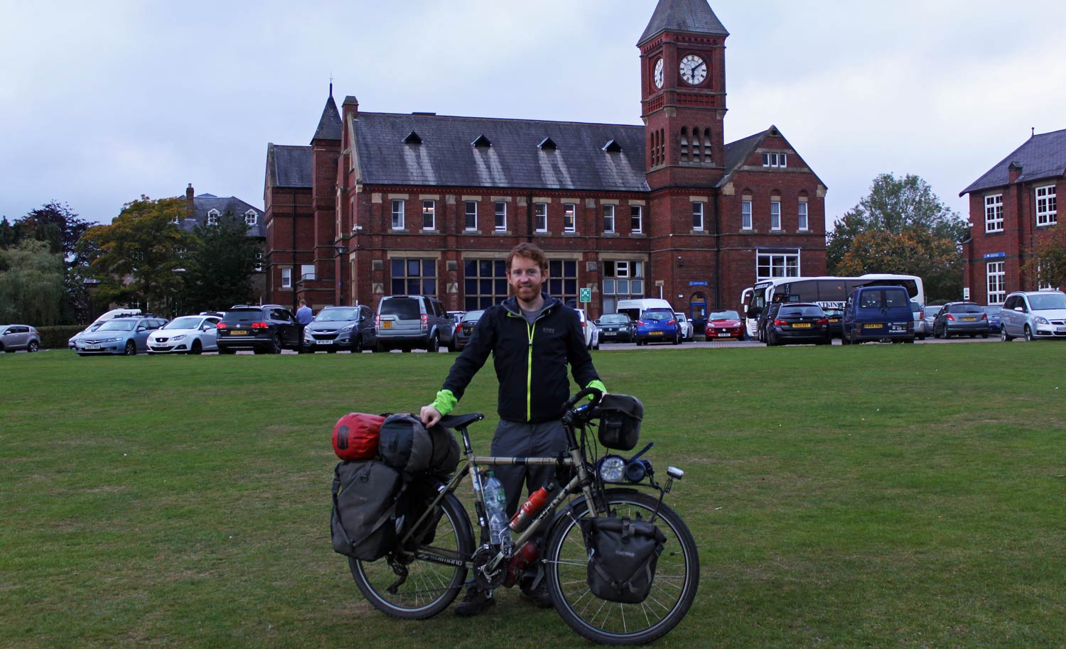 Iain Johnston successfully completed his monumental challenge when he cycled into his home town of Ripon after pedalling for more than 1,600 hours through 29 countries