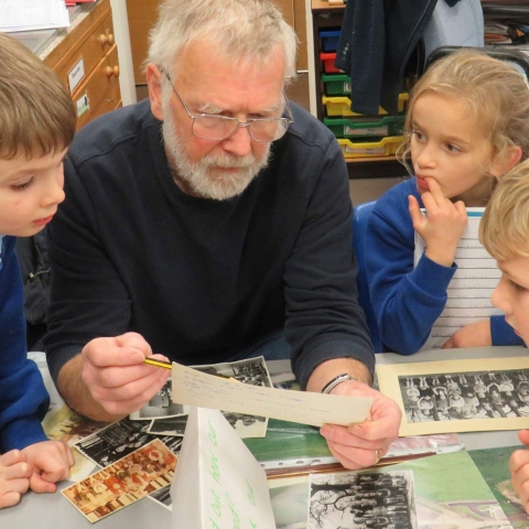 Bishop Thornton Children Study History at First Hand