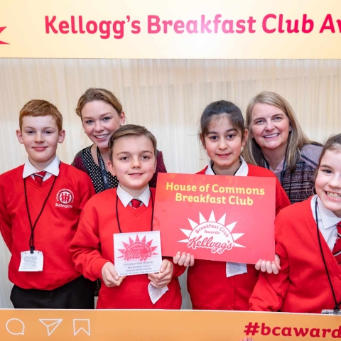 Saltergate Junior School breakfast club scooped the regional crown and cash prize of £1,000 Harrogate