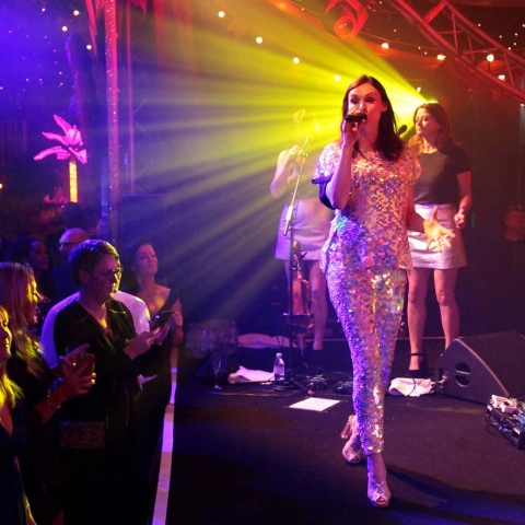 Sophie Ellis-Bextor performing