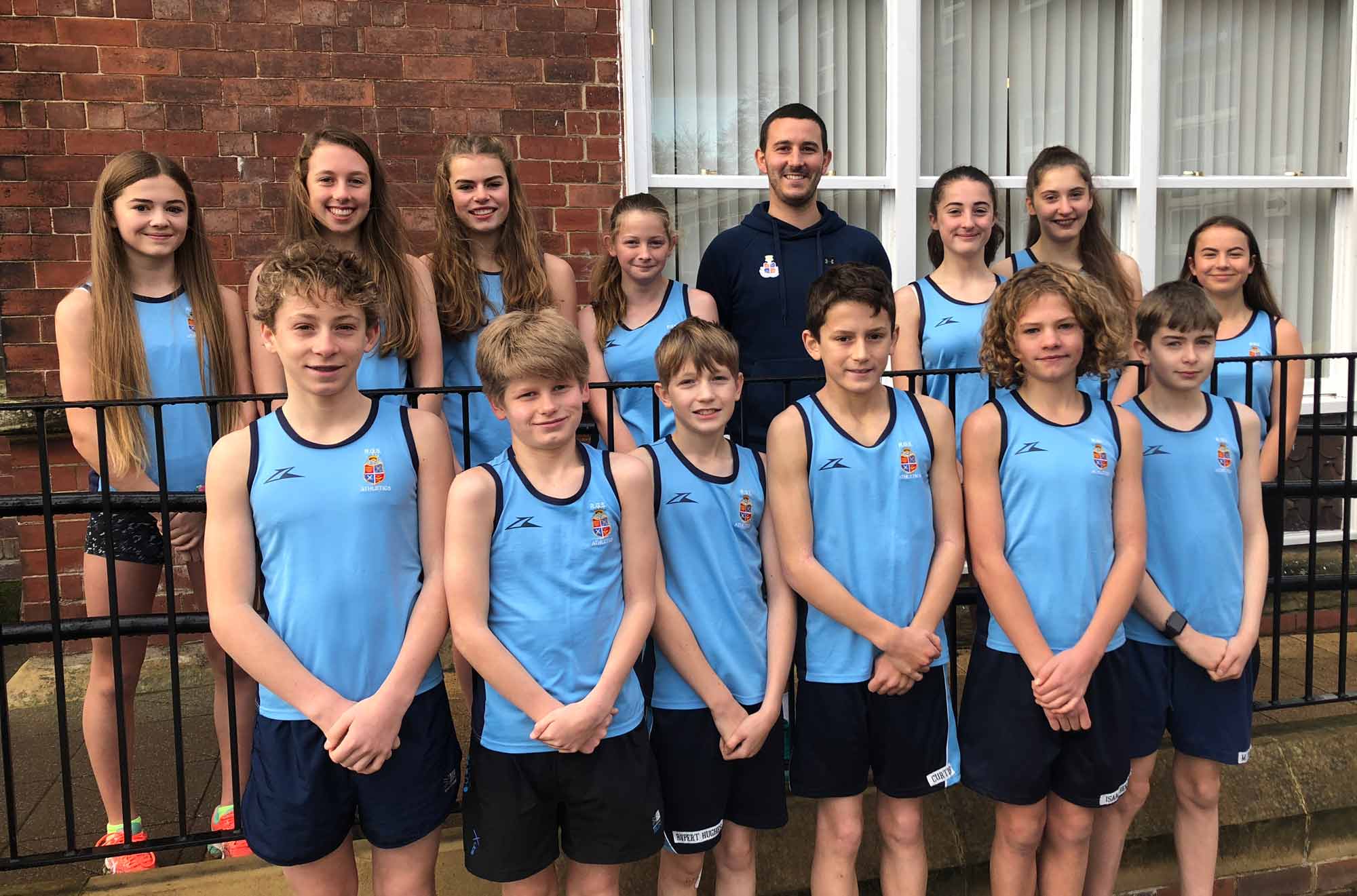 Back row left to right: Marnie Scatchard, Ella Jameson, Emma Ibbotson, Poppy Lawson, Adam Milner, Molly Acton, Millie Lock, Ella Foster Front row left to right: Archie Bordewich, Jake Pythian Lee, Rupert Hughes, George Curtis, Isaac Henson, Marcus Eades (missing from picture due to illness Ben Wray)