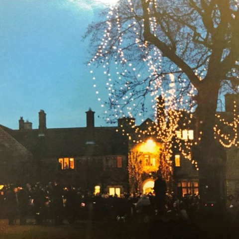 one of the first Light up a Life services hosted by Saint Michael’s at the Harrogate-based hospice