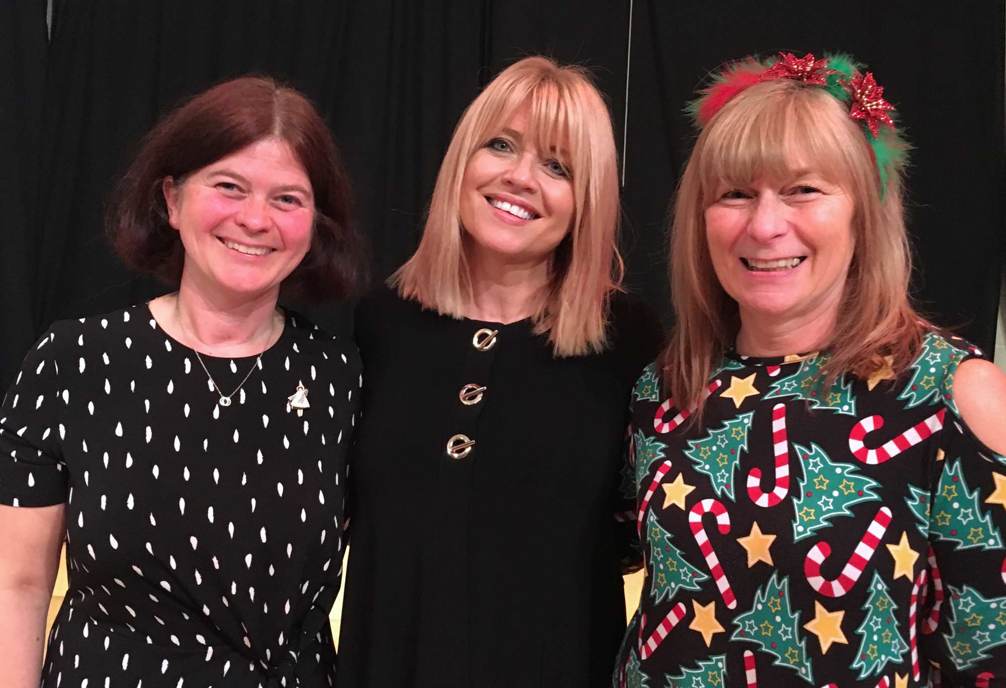 Emilie Moon, Christine Talbot and Helen Leaf