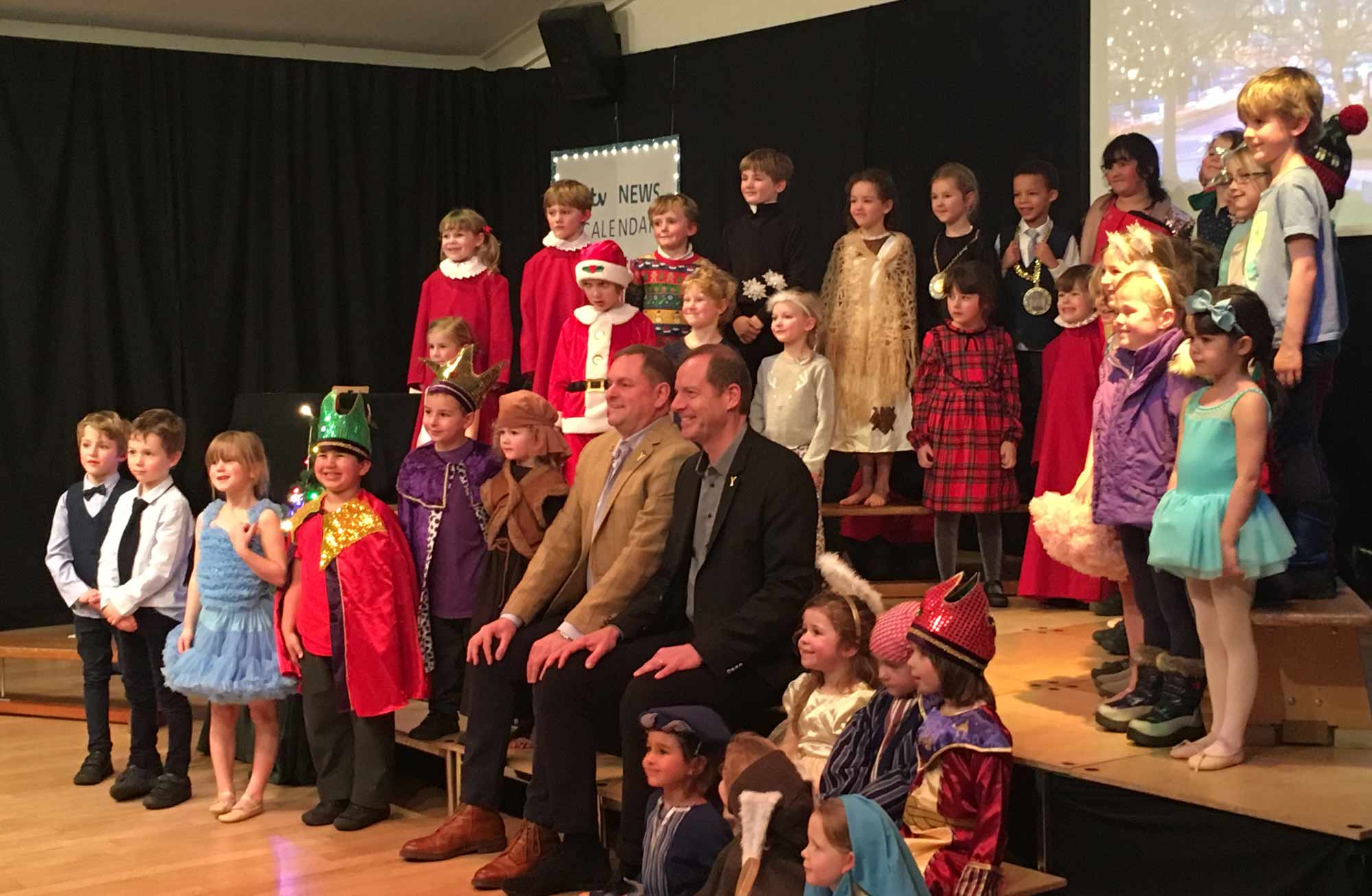 Brackenfield attracted celebrities from Yorkshire: Sir Gary Verity and Christian Prudhomme