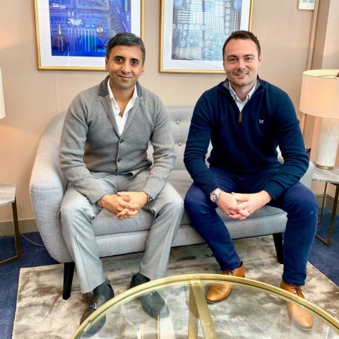 Tej Lalvani and James Dawson