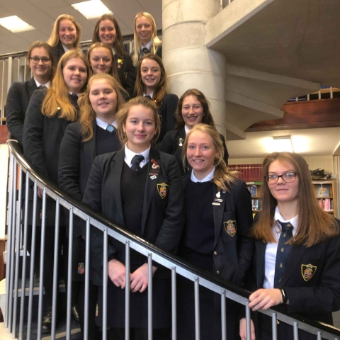 Ripon Grammar School’s gifted hockey players are hoping local businesses will sponsor them to help achieve their dream after winning a place in the Under-18s girls’ National Indoor Hockey Finals as north of England champions