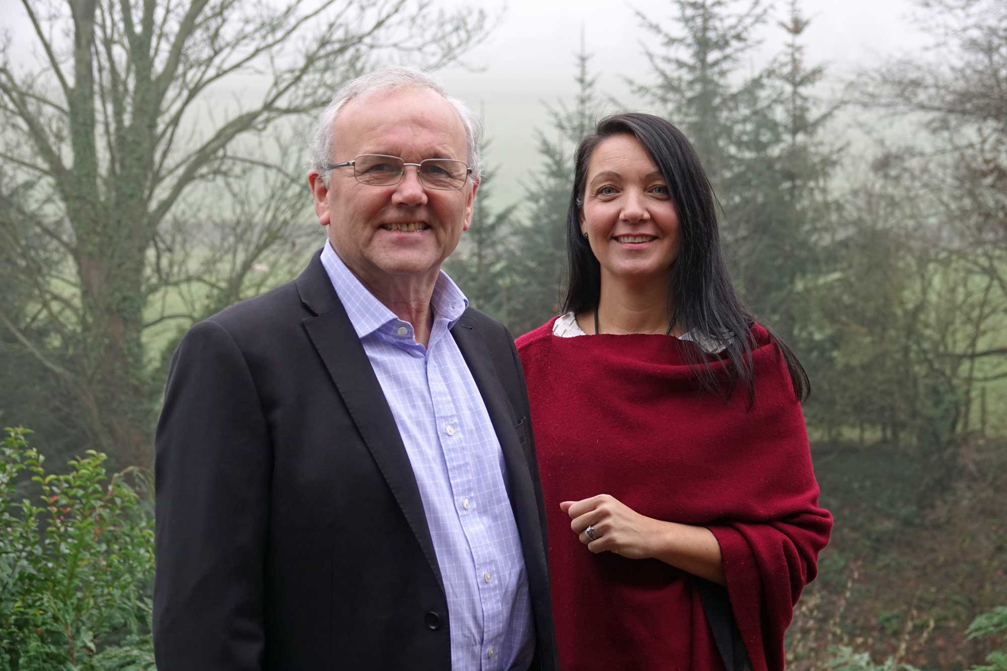 People Power! Peter Dickinson, who has joined Now Consultancy as its commercial director, with the firm’s MD, Olga Wormald