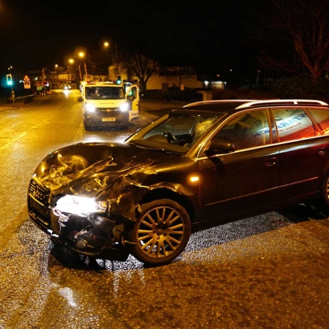 Teenager arrested following collision with bus in stolen car starbeck HArrogate