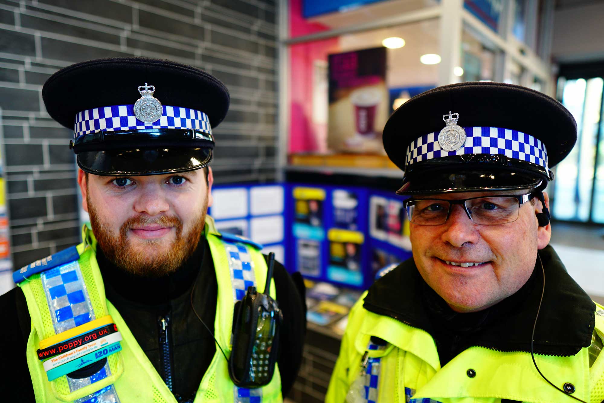 North Yorkshire Police at Harrogate Railway Station