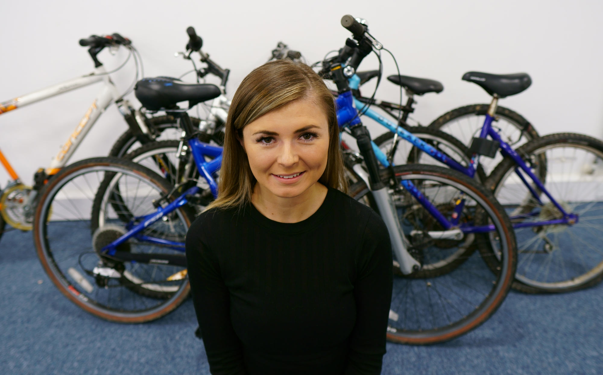 Synergy Automotive aiming to collect 150 unwanted bikes for Yorkshire Bike Libraries Grace Piechocki