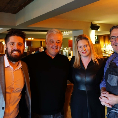 Team Chez La Vie (Jennifer and Tony Fulford centre)