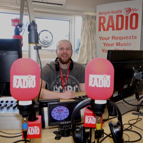 Award Nomination! Harrogate Hospital radio presenter Tommy Overton