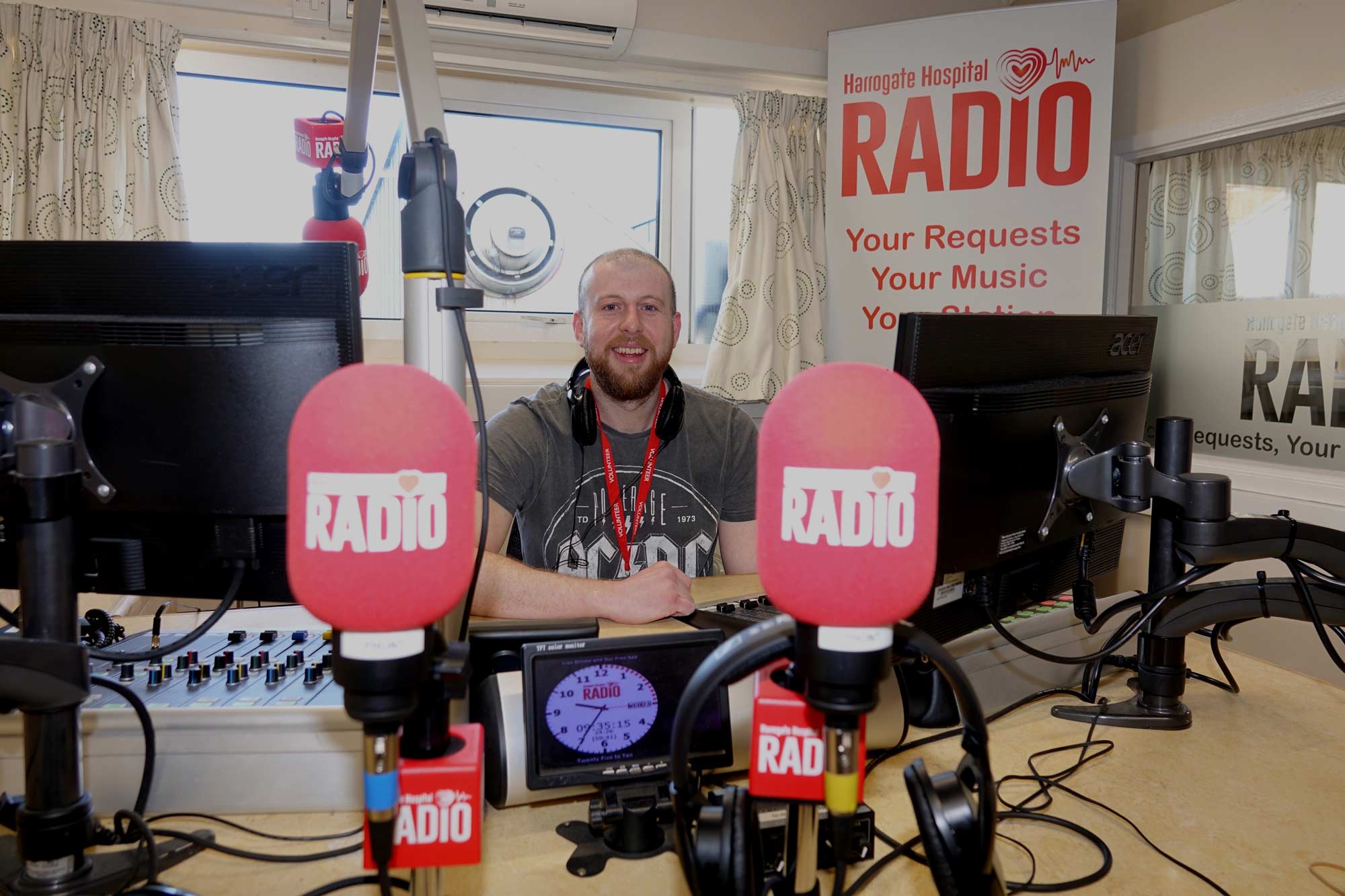 Award Nomination! Harrogate Hospital radio presenter Tommy Overton