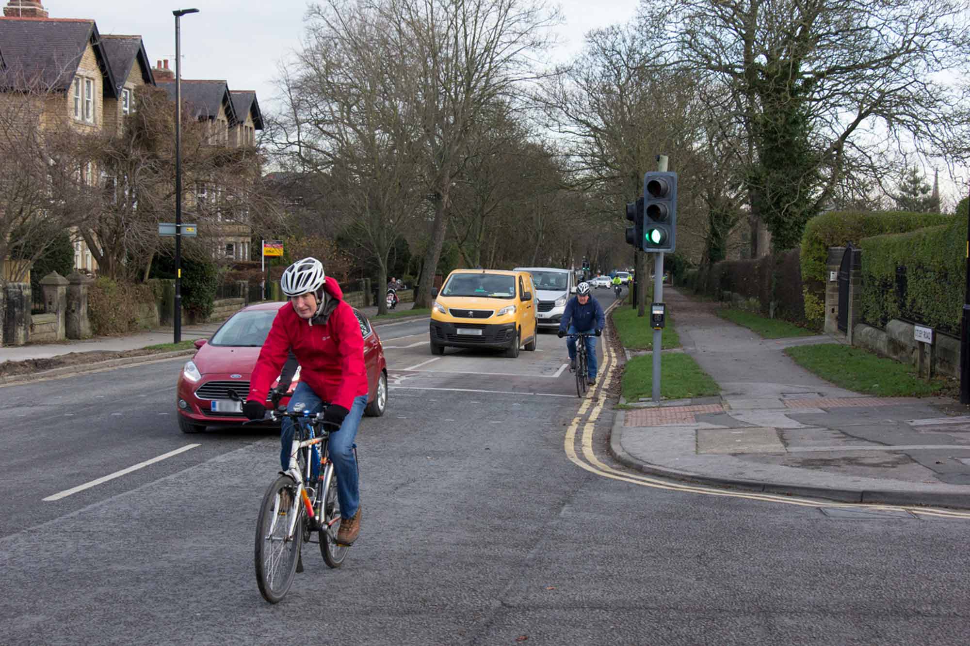 Otley Road, which is among the areas in the improvement package