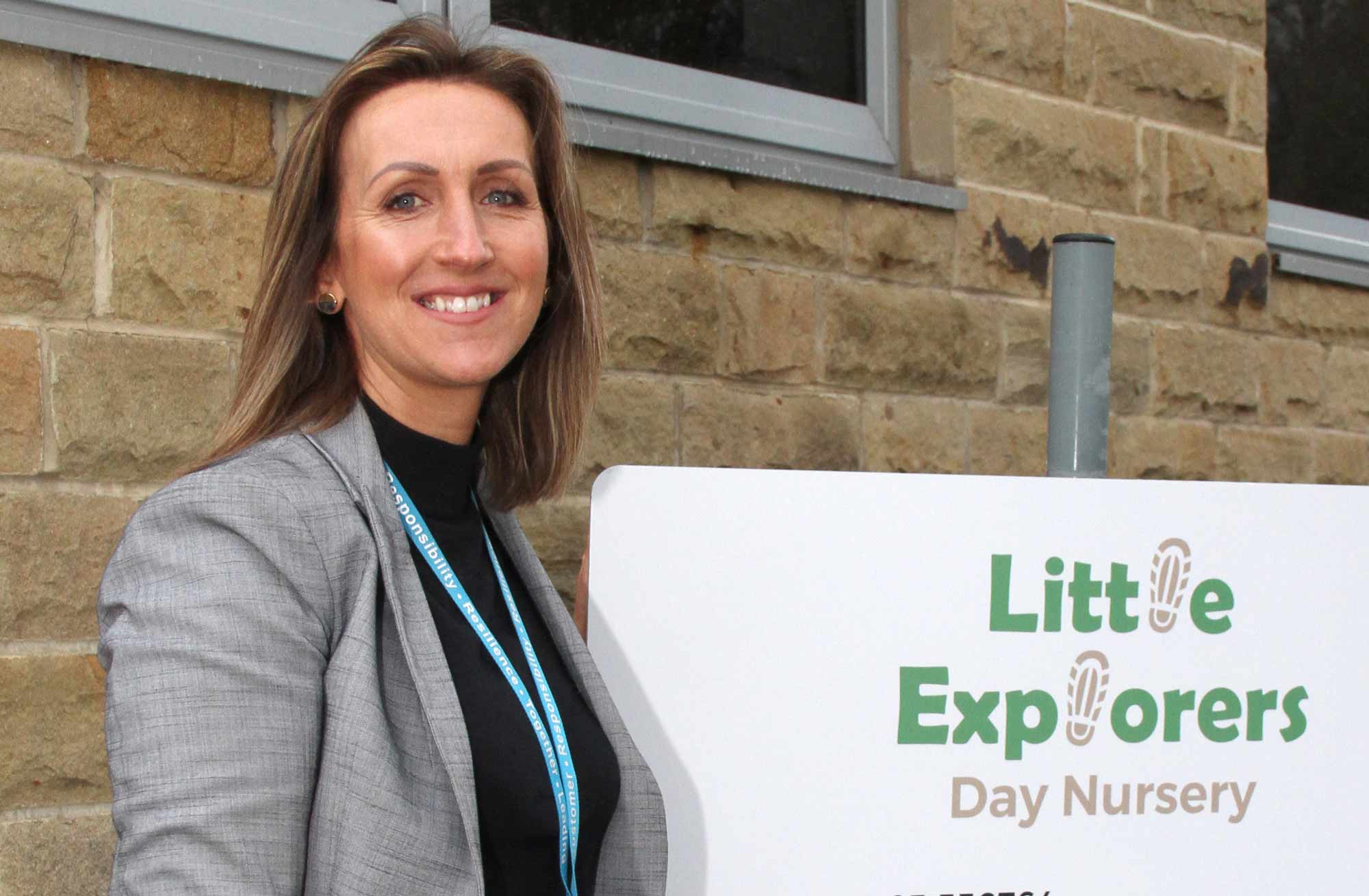 Elizabeth Green, Little Explorers nursery manager,