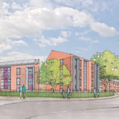 Leeds City Council and United Living propose UK’s largest modular council housing development
