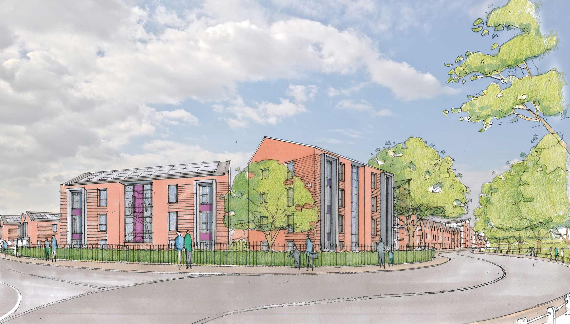 Leeds City Council and United Living propose UK’s largest modular council housing development