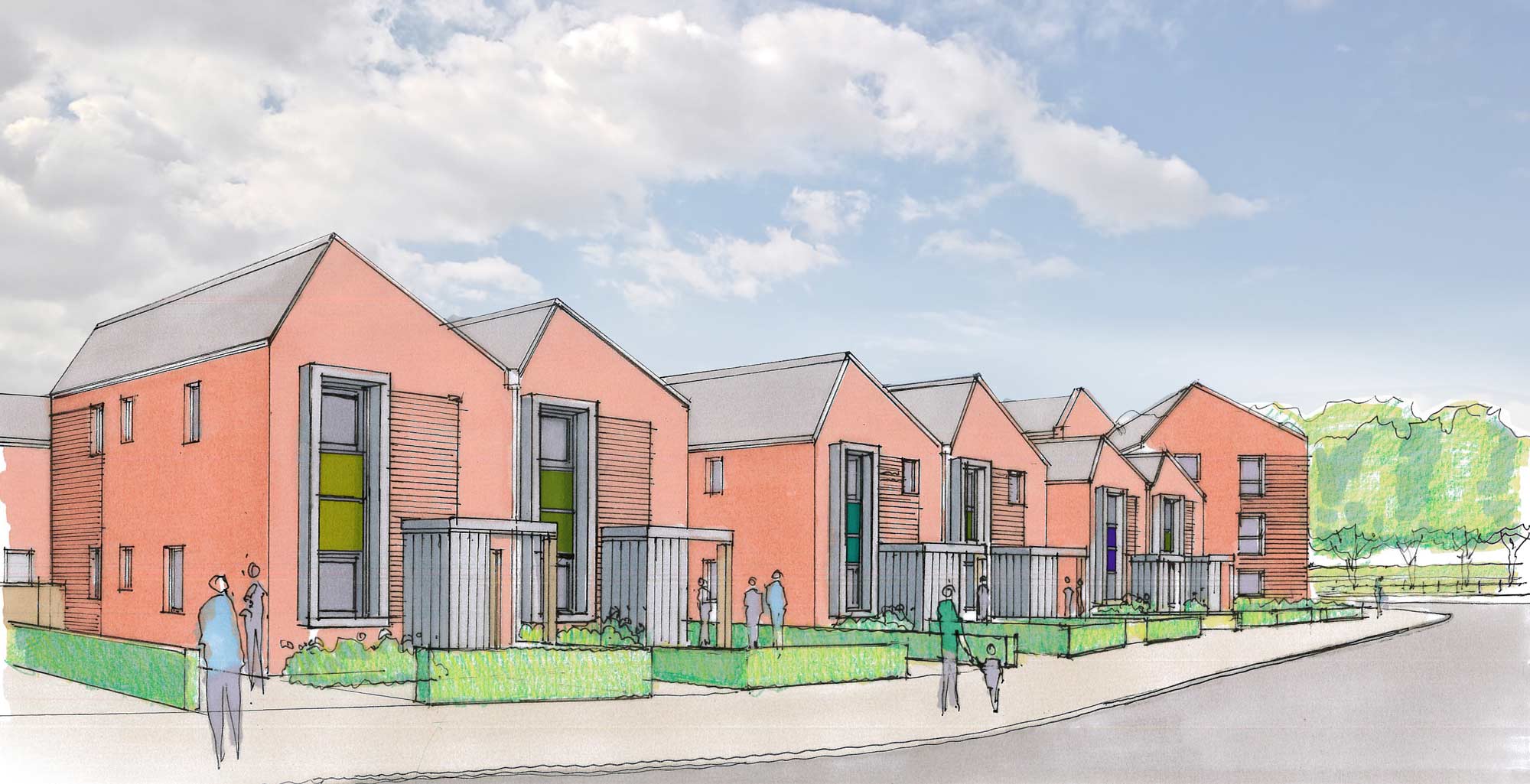 Leeds City Council and United Living propose UK’s largest modular council housing development