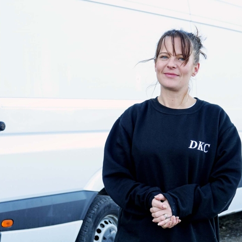 Out Of The Saddle And Into The Driving Seat! Teresa Bradley, Dave Kirby Couriers (2018)’s new operations manager