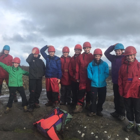 Year 7 students from Rossett School enjoyed a range of outdoor activities at Bewerley Park