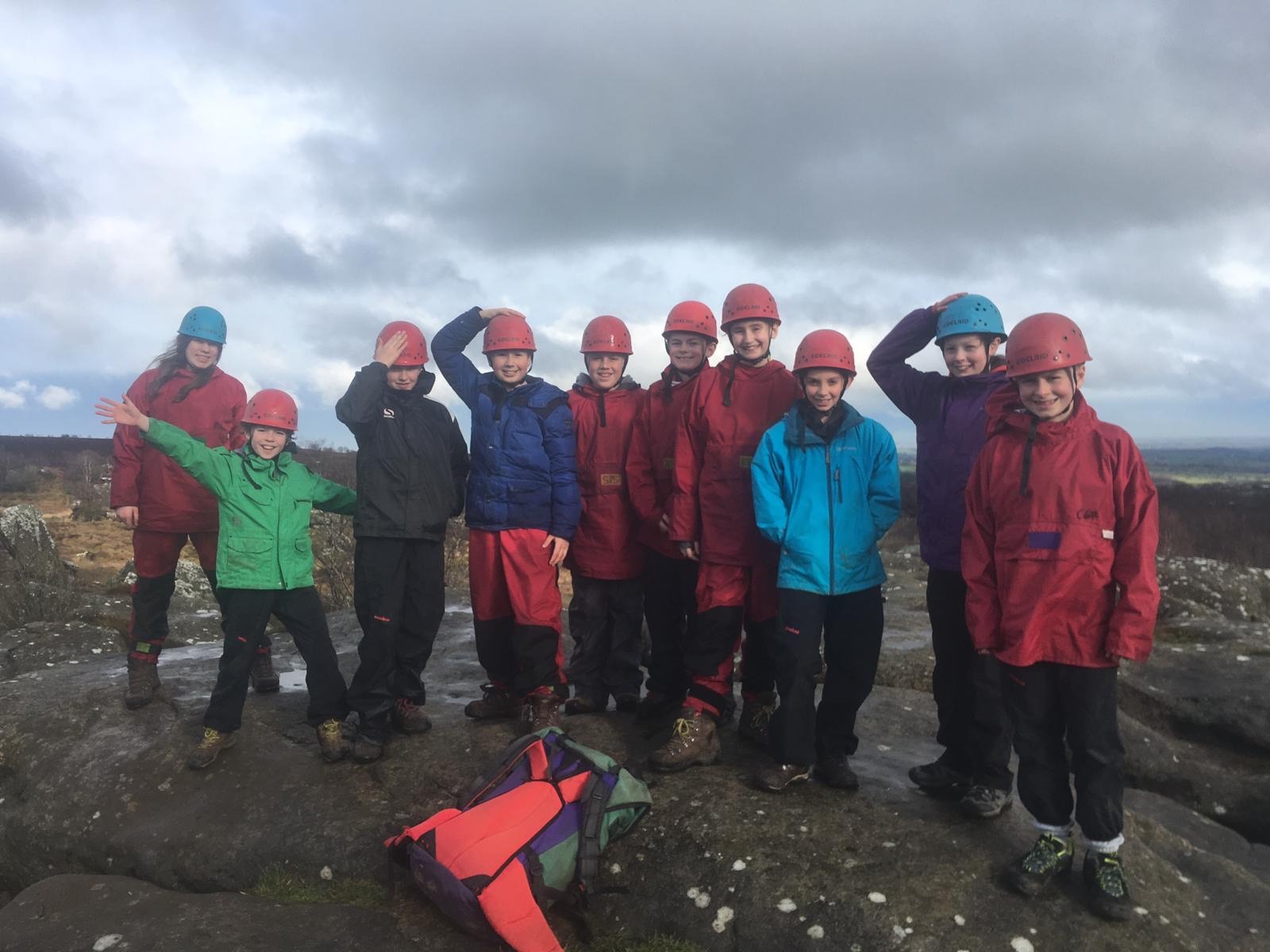 Year 7 students from Rossett School enjoyed a range of outdoor activities at Bewerley Park